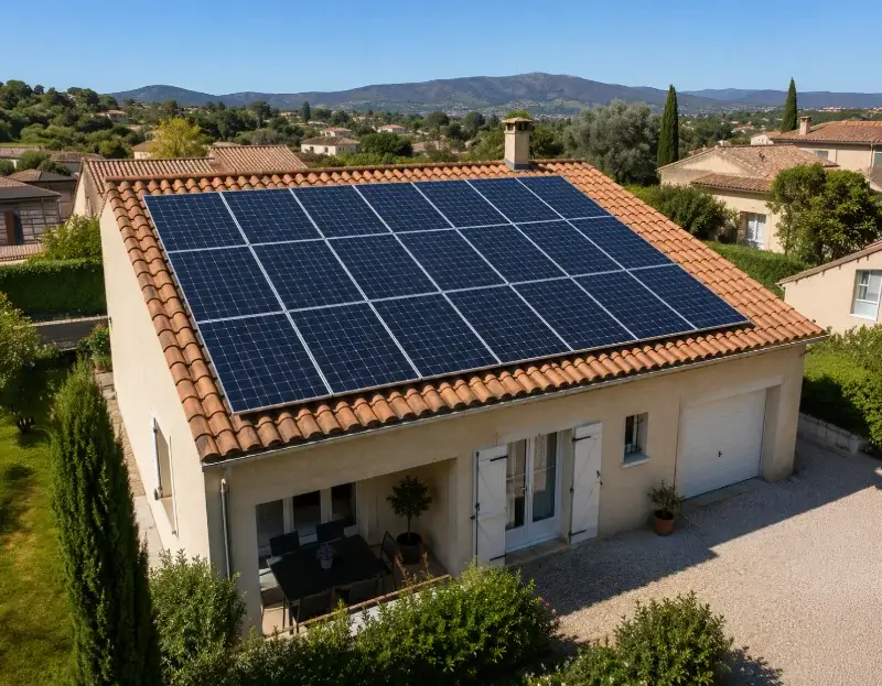 Prime à l'autoconsommation panneaux solaires La Vernarède — aide financière de l'État